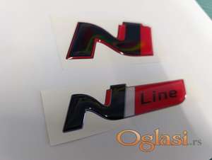 N line stiker za auto